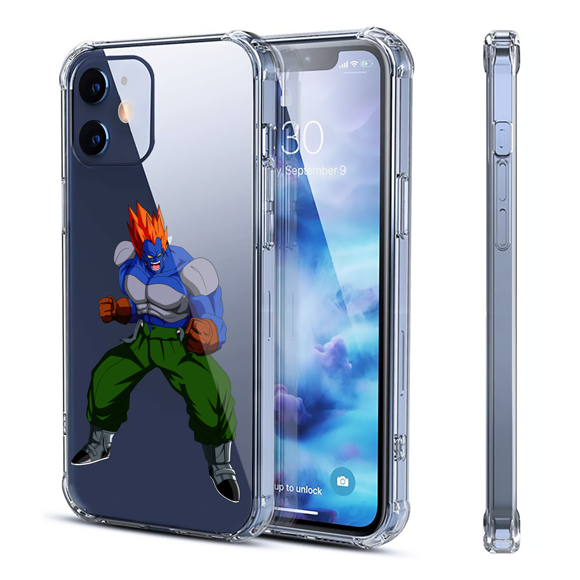 （画像用） ドラゴンボール DRAGON BALL 【iPhone 12シリーズ対応】透明スマホケース（クリアソフトケース）